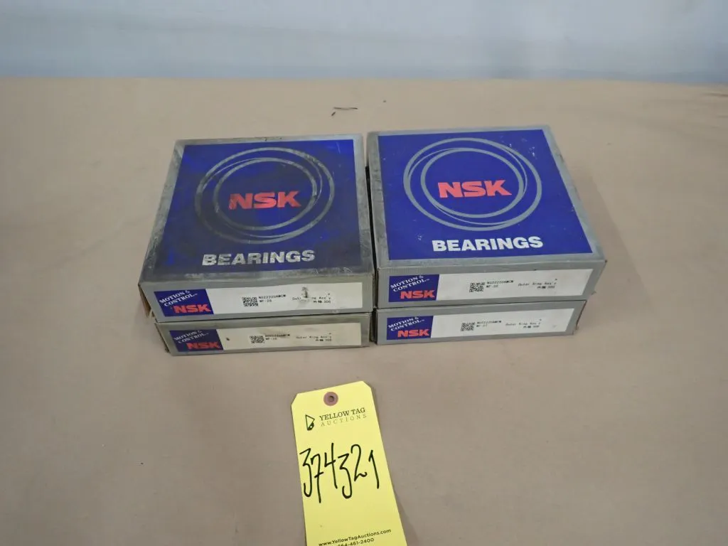 Lot of (4) NSK Bearings