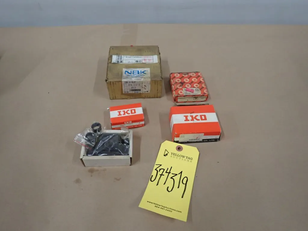 Lot of (5) Assorted Bearings