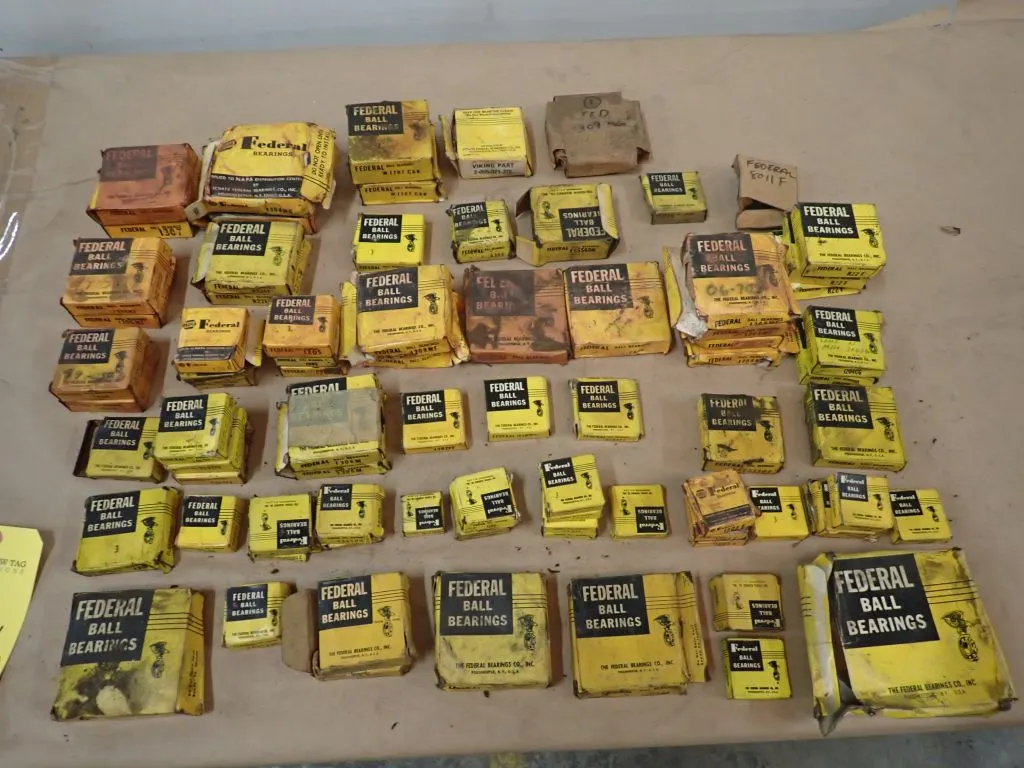 Lot of (78) Federal Bearings
