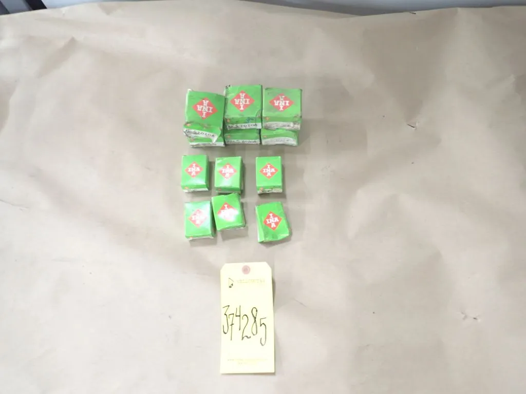 Lot of (12) INA Bearings