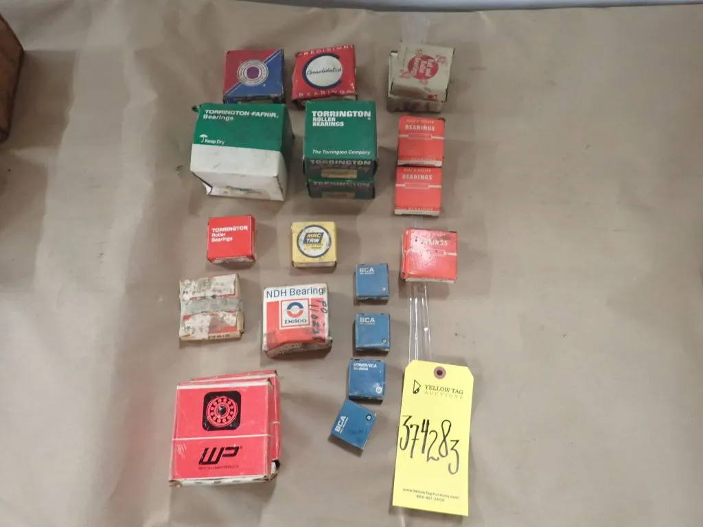 Lot of (22) Assorted Bearings