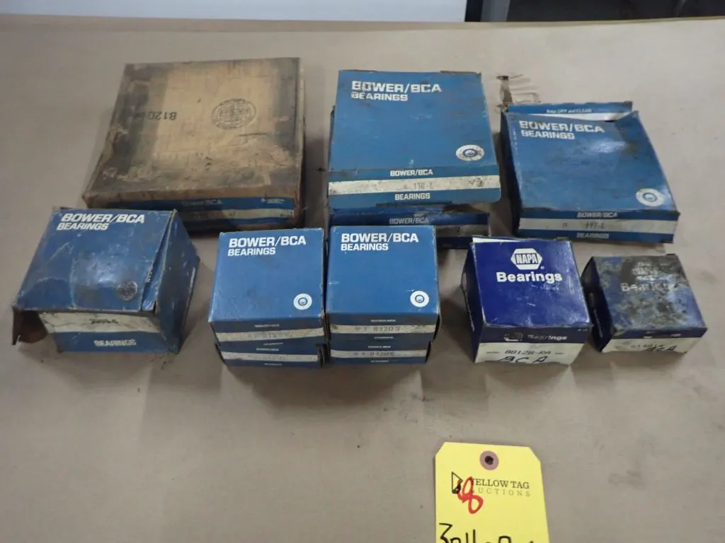 Lot of (11) Assorted Bearings