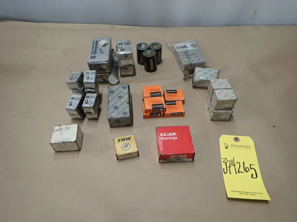 Lot of (40) Assorted Bearings
