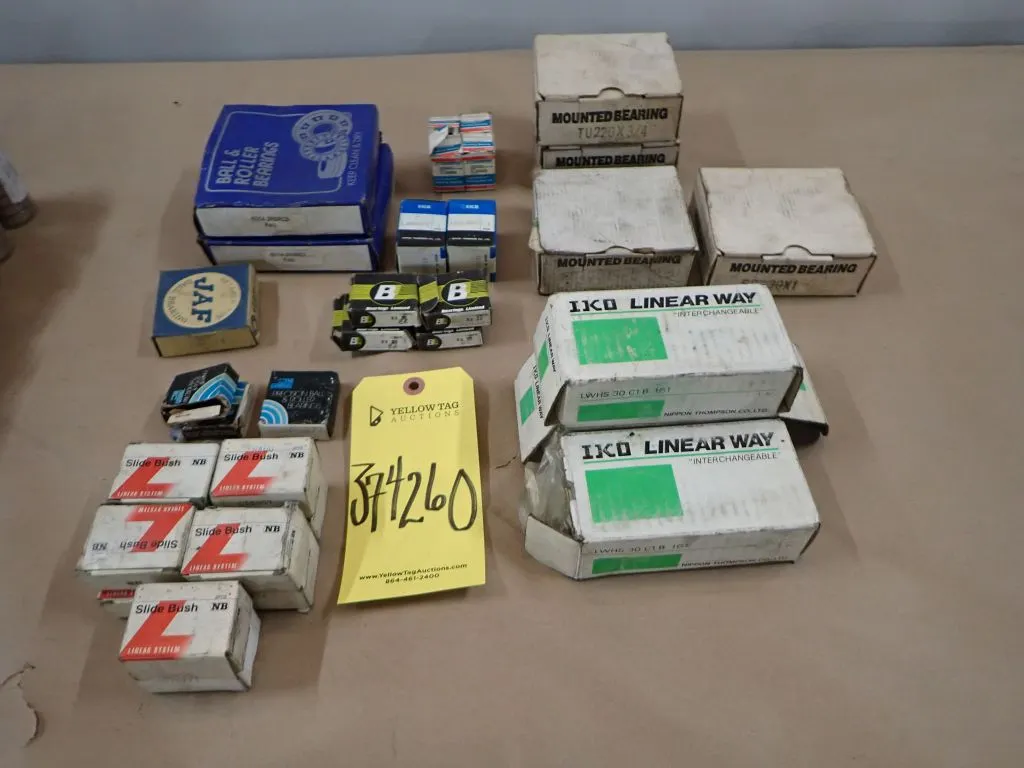 Lot of (32) Assorted Bearings