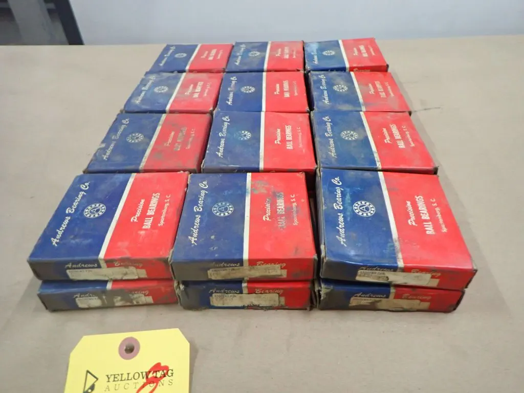 Lot of (24) Andrews Bearings