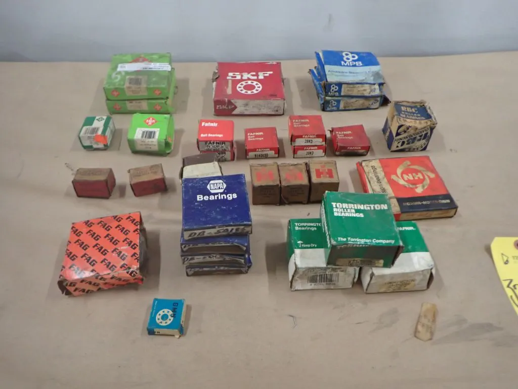 Lot of (30) Assorted Bearings
