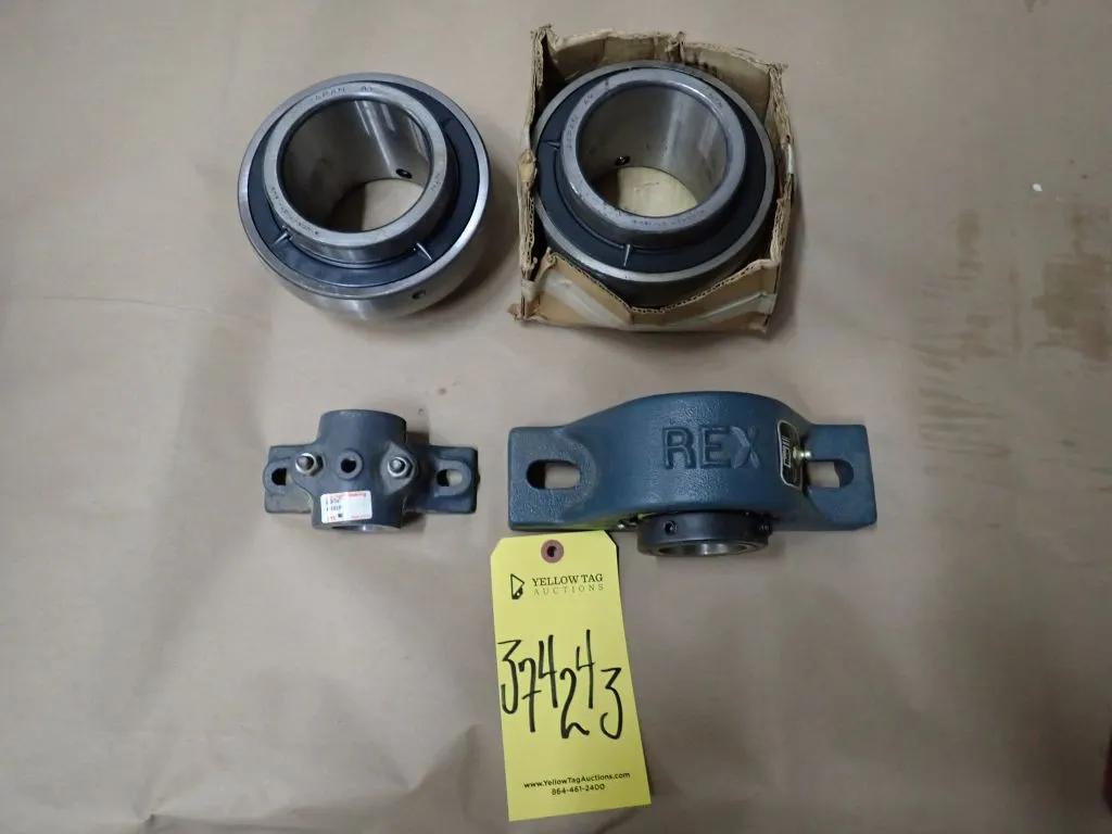 Lot of (4) Assorted Bearings
