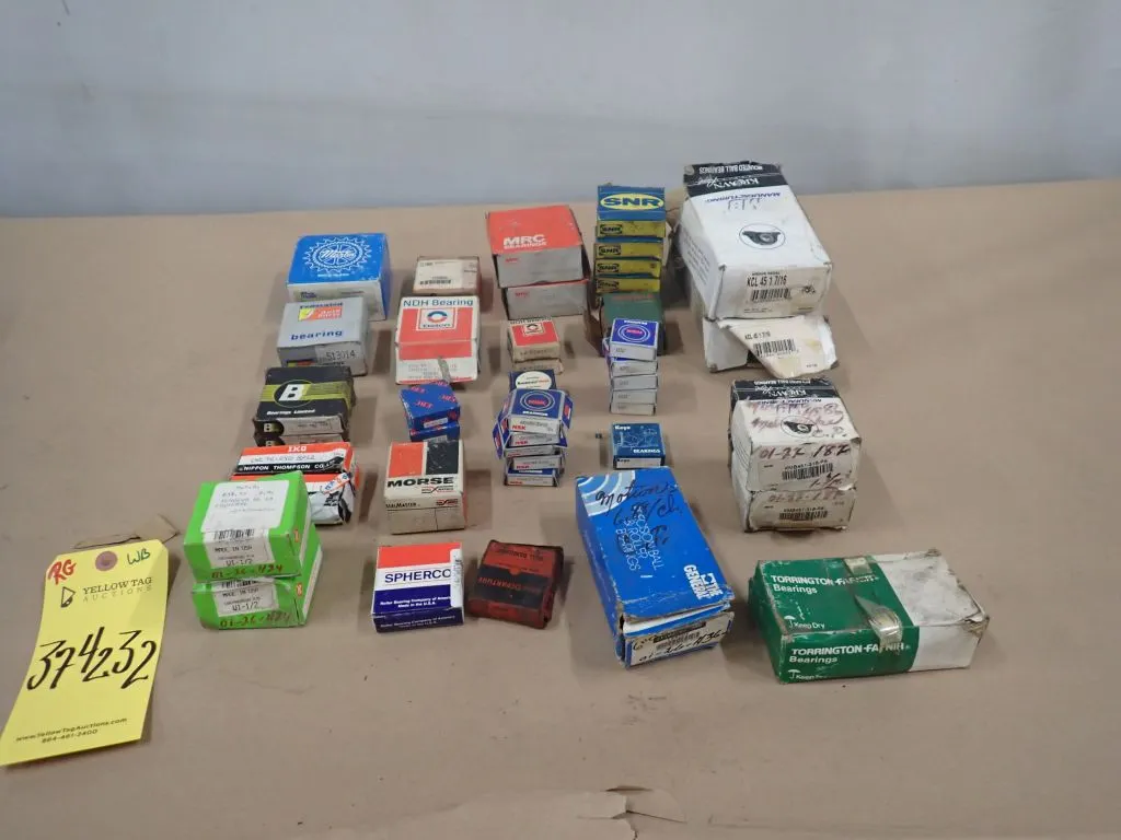 Lot of (49) Assorted Bearings