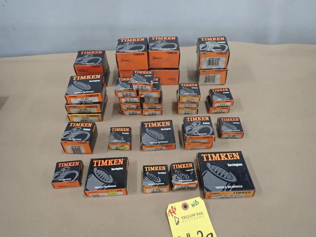 Lot of (36) Timken Bearings