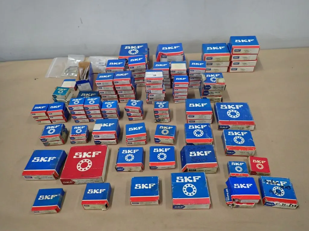 Lot of (127) SKF Bearings
