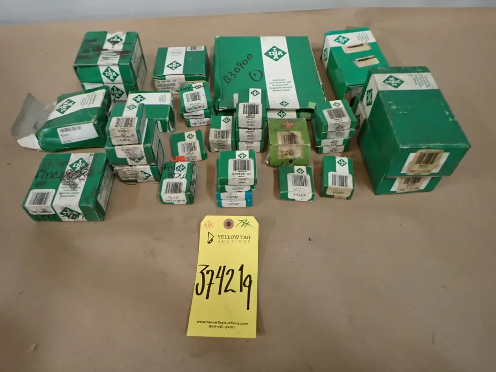 Lot of (34) INA Bearings