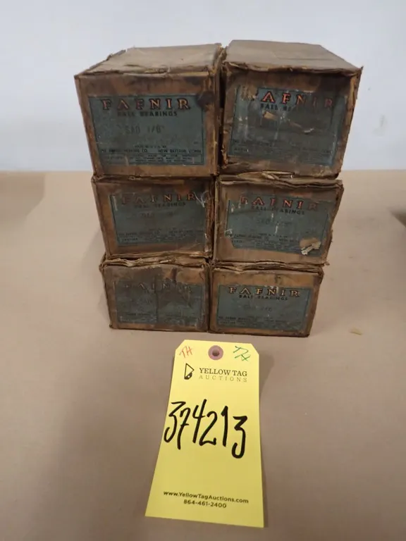 Lot of (6) Fafnir Bearings