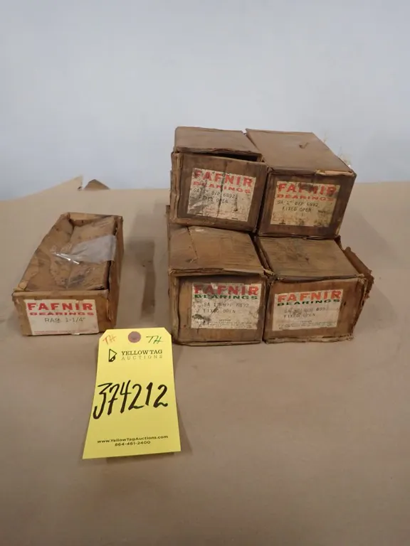 Lot of (7) Fafnir Bearings