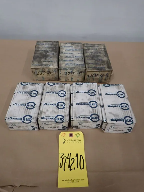 Lot of (7) AMI Bearings