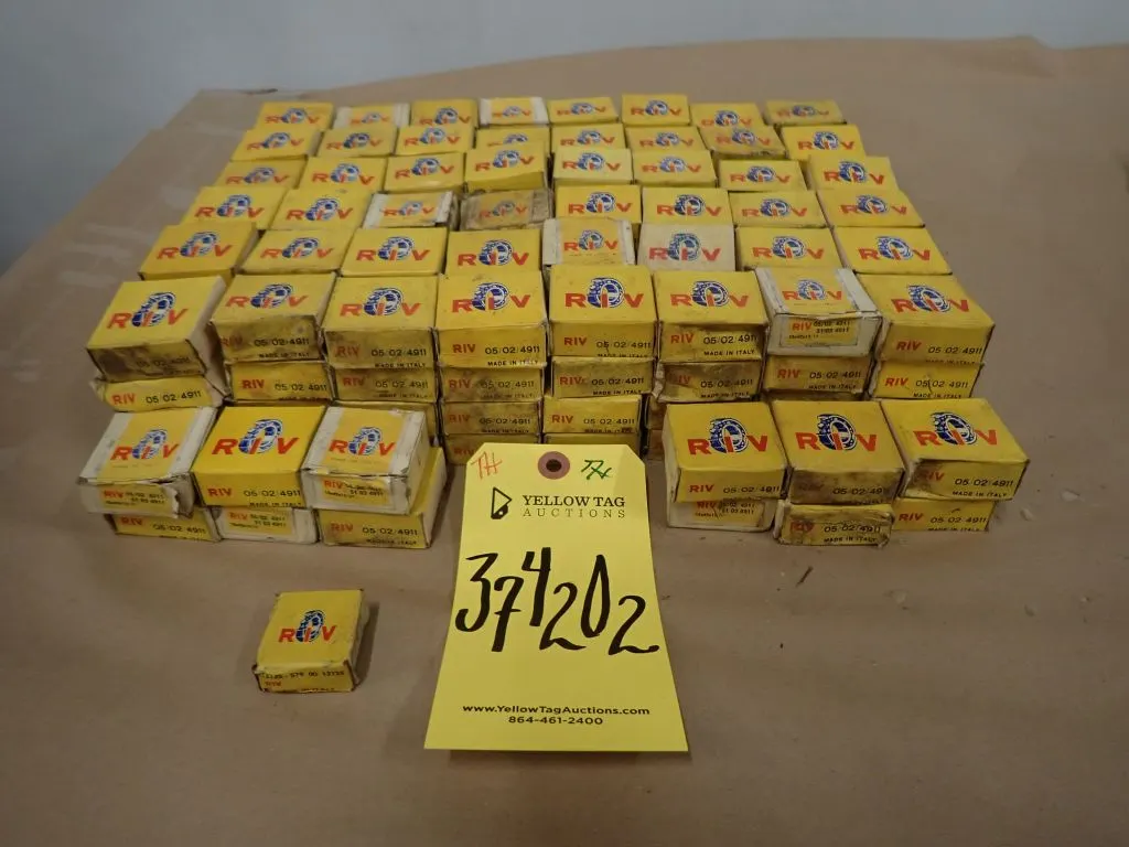 Lot of (205) RIV Bearings