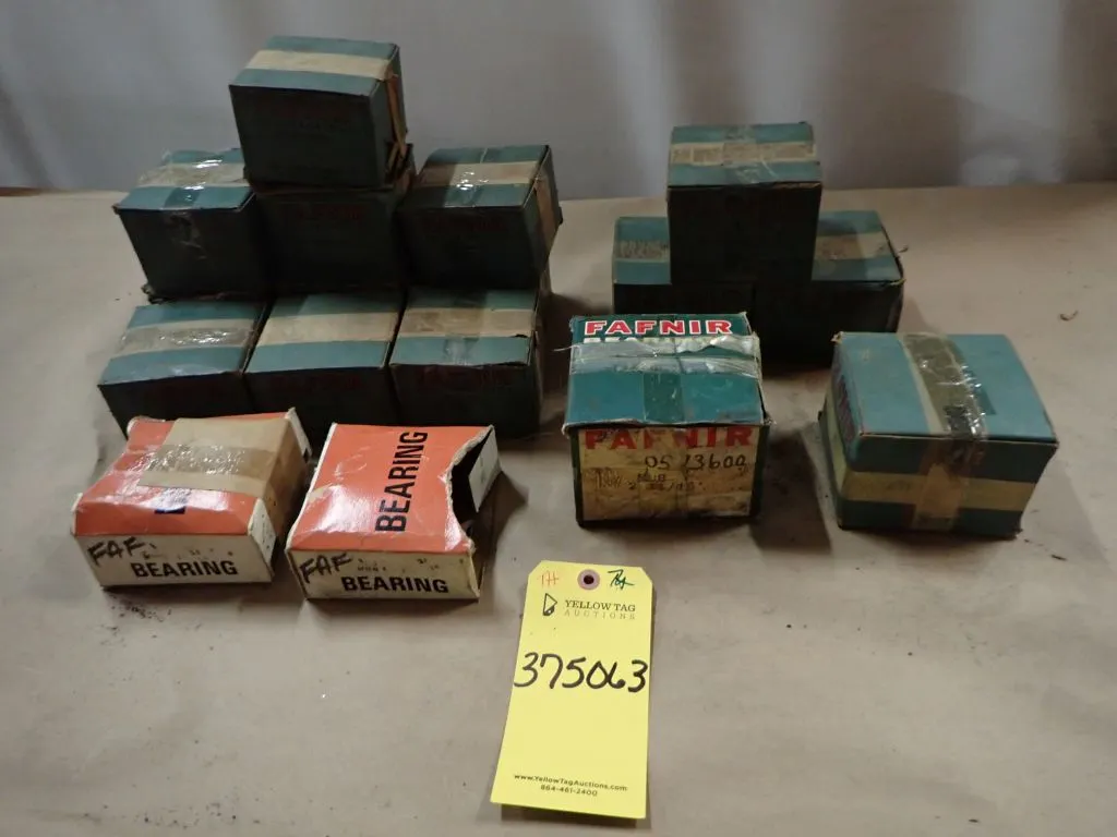 Lot of (17) Fafnir Bearings