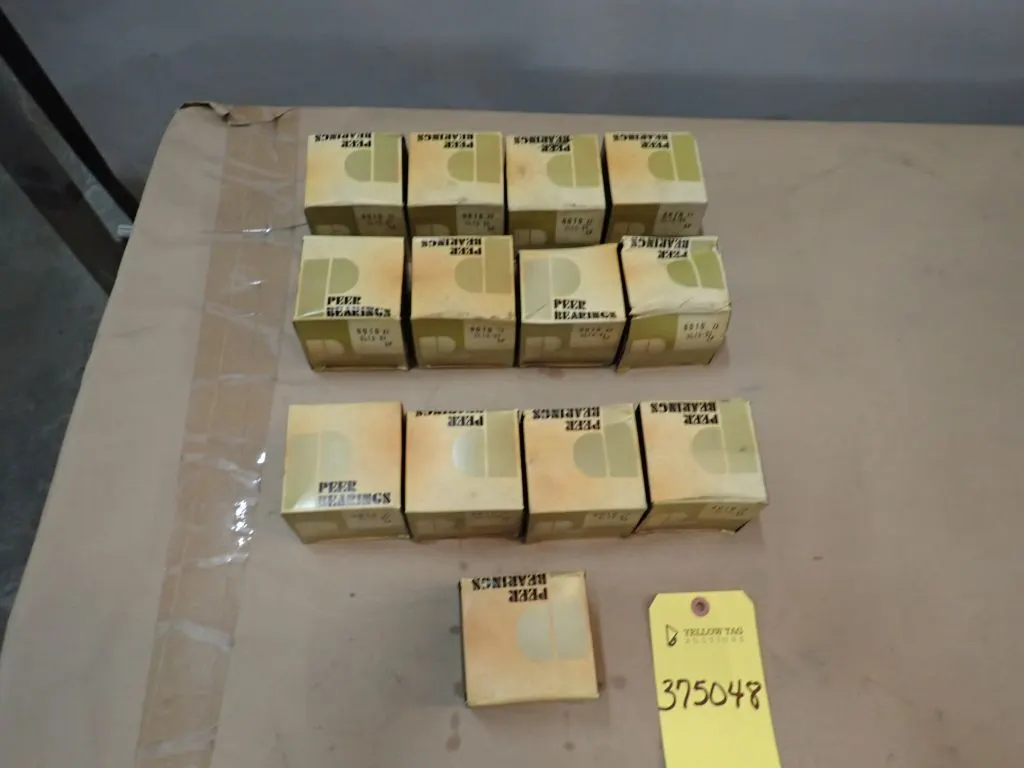 Lot of (13) Peer Bearings