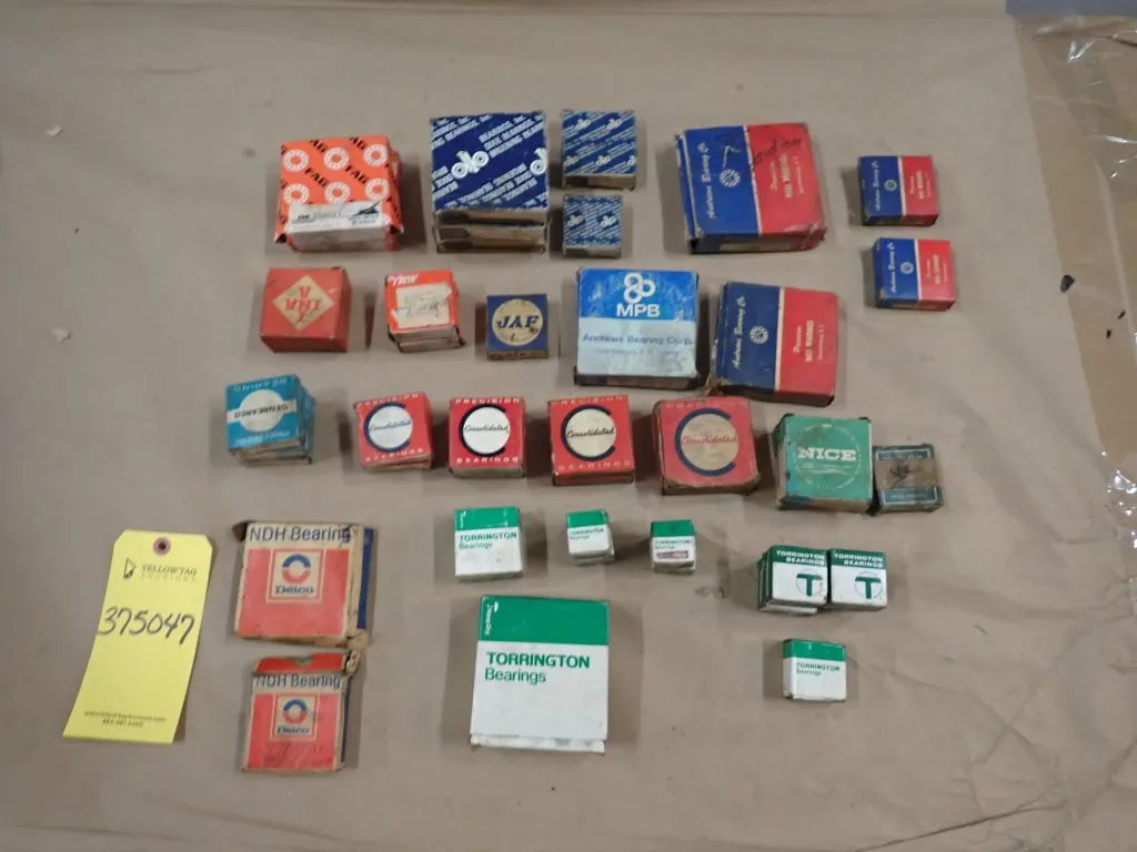 Lot of (42) Assorted Bearings