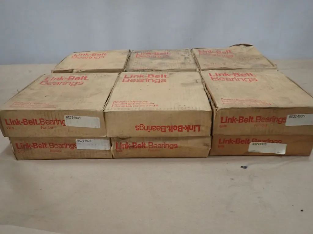 Lot of (12) Link-Belt Bearings