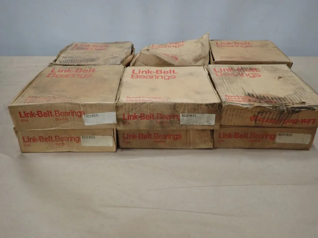 Lot of (12) Link-Belt Bearings