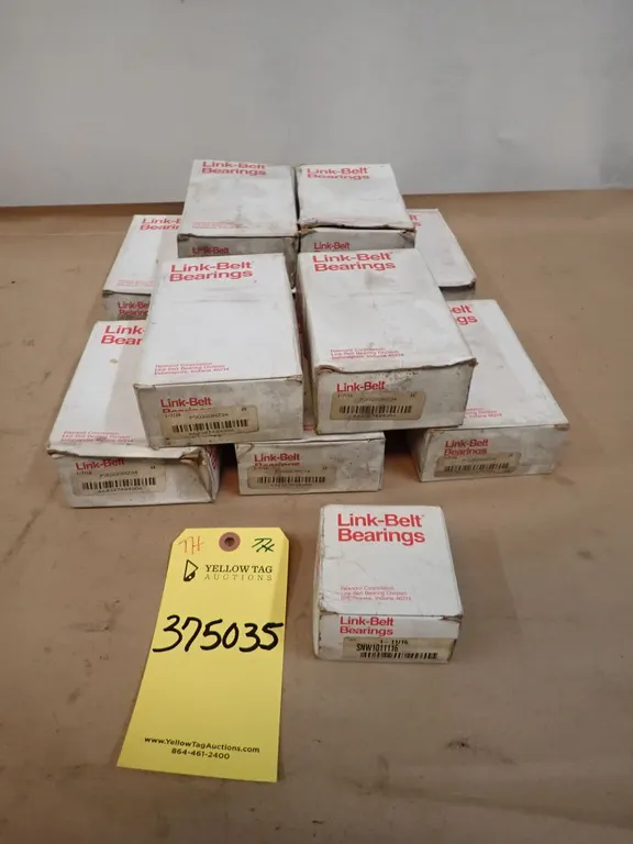 Lot of (11) Link-Belt Bearings