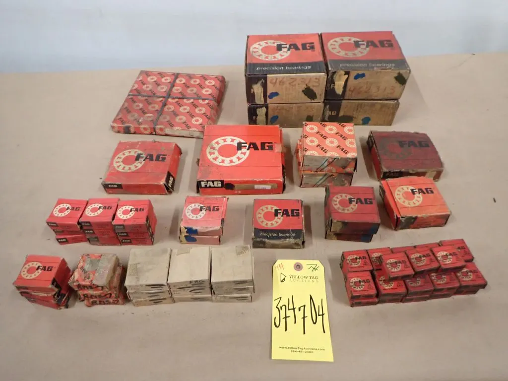 Lot of (64) FAG Bearings
