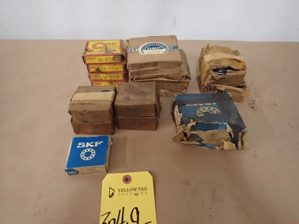 Lot of (18) SKF Bearings