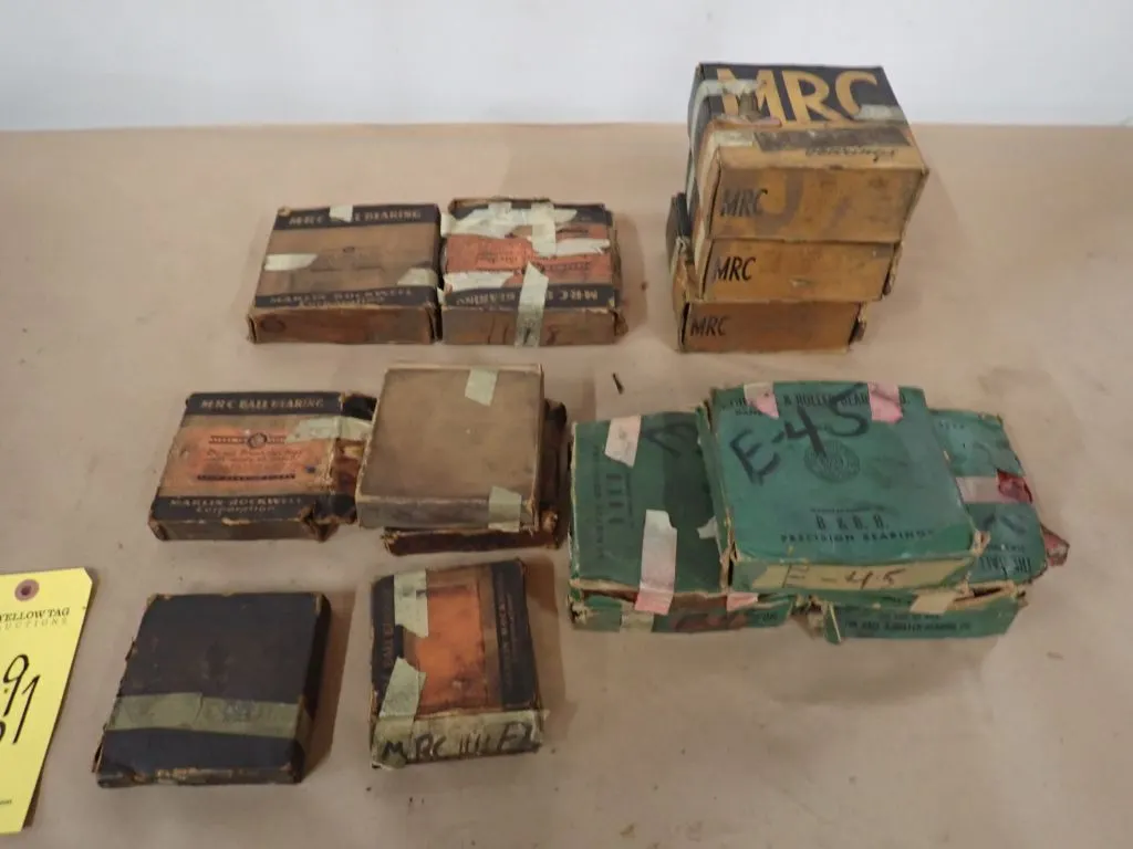 Lot of (15) Assorted Bearings