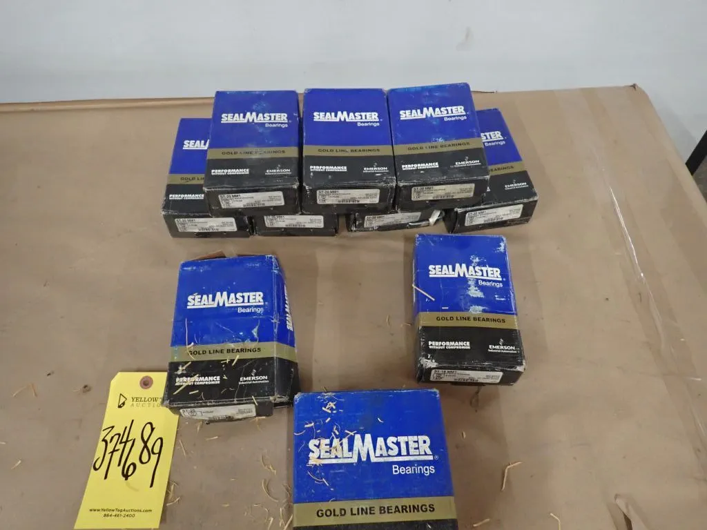 Lot of (10) SealMaster Bearings