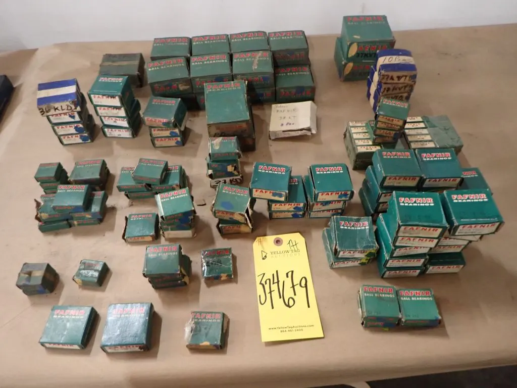 Lot of (129) Fafnir Bearings