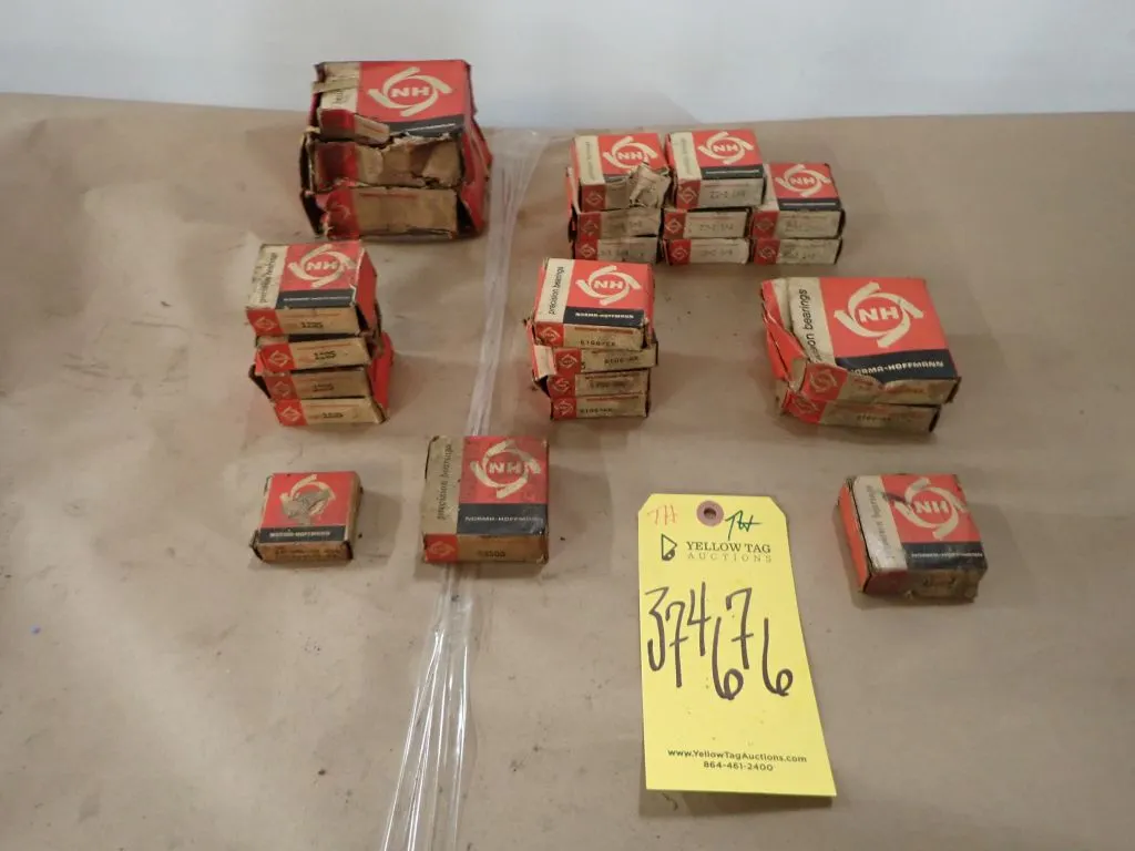 Lot of (23) Norma Hoffman Bearings