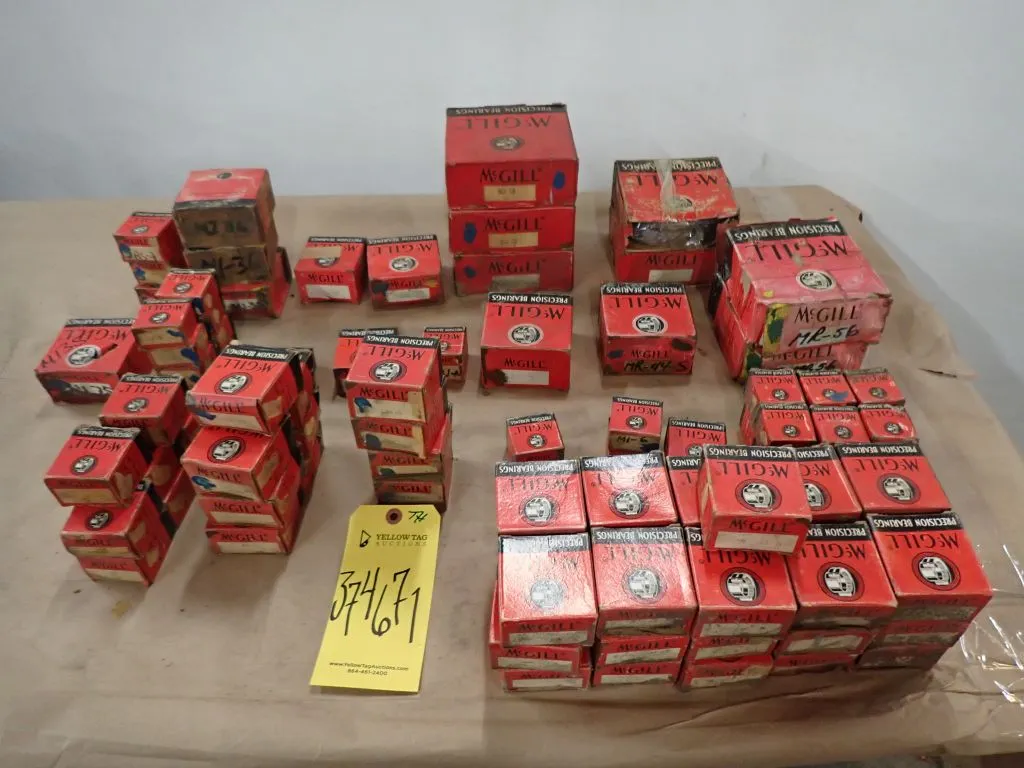 Lot of (95) McGill Bearings