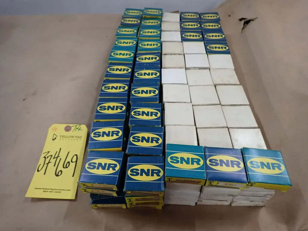 Lot of (203) SNR Bearings