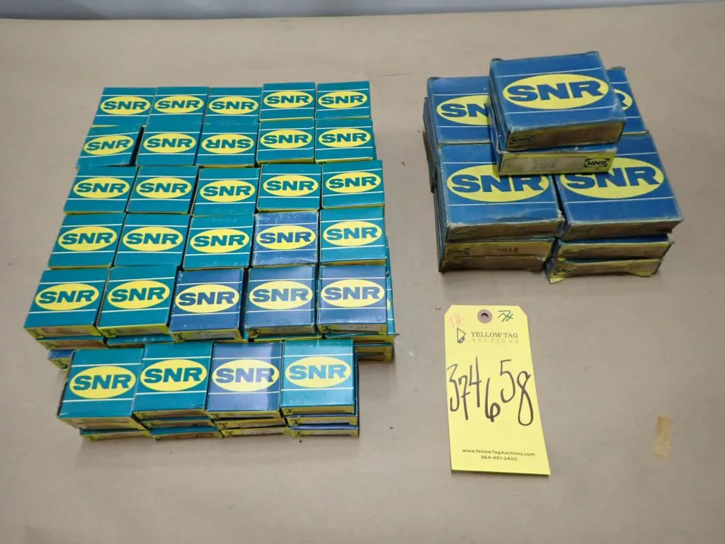 Lot of (129) SNR Bearings