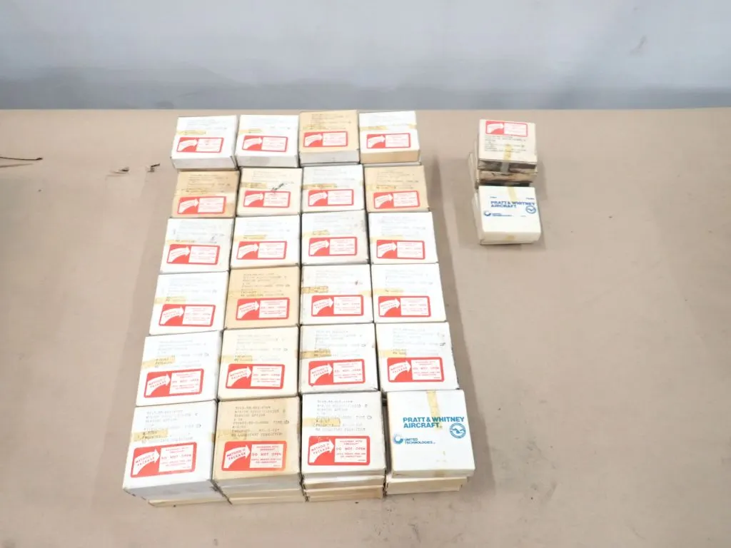 Lot of (106) Pratt & Whitney Aircraft Bearings