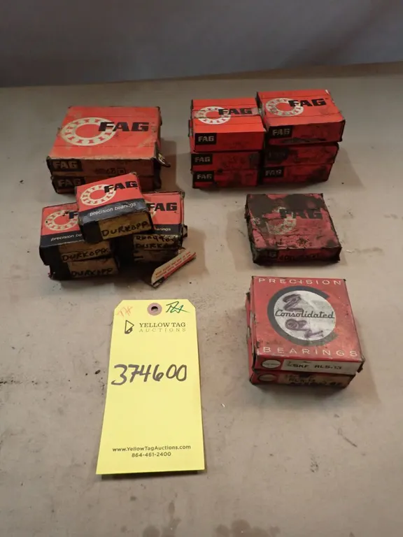 Lot of (16) Assorted Bearings