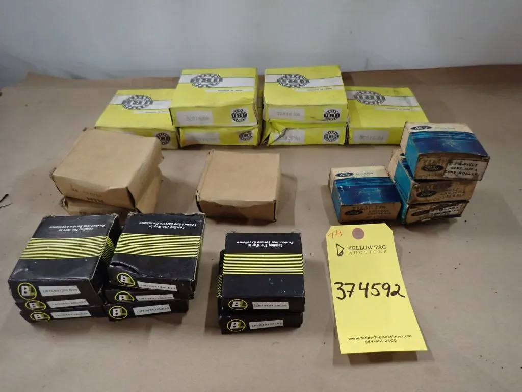Lot of (21) Assorted Bearings