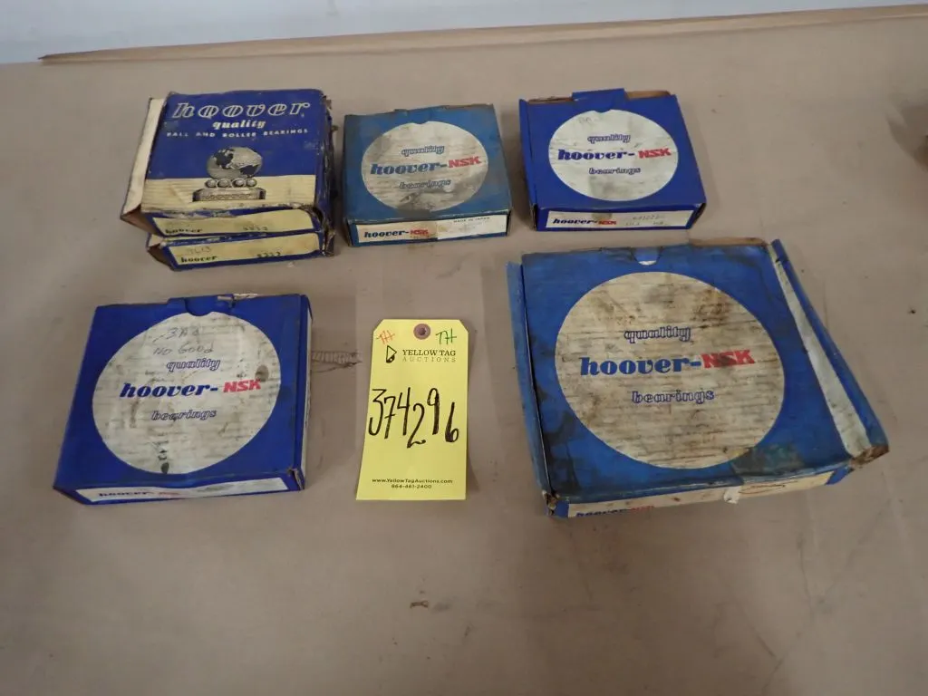 Lot of (6) Hoover NSK Bearings