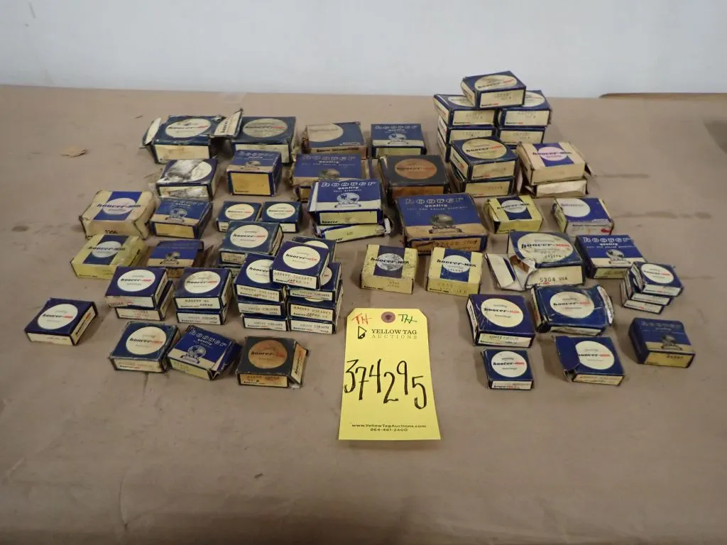 Lot of (61) Hoover NSK Bearings