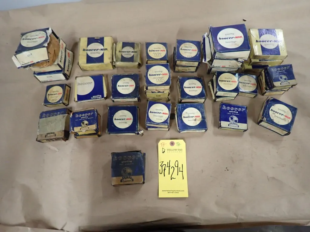 Lot of (39) Hoover NSK Bearings