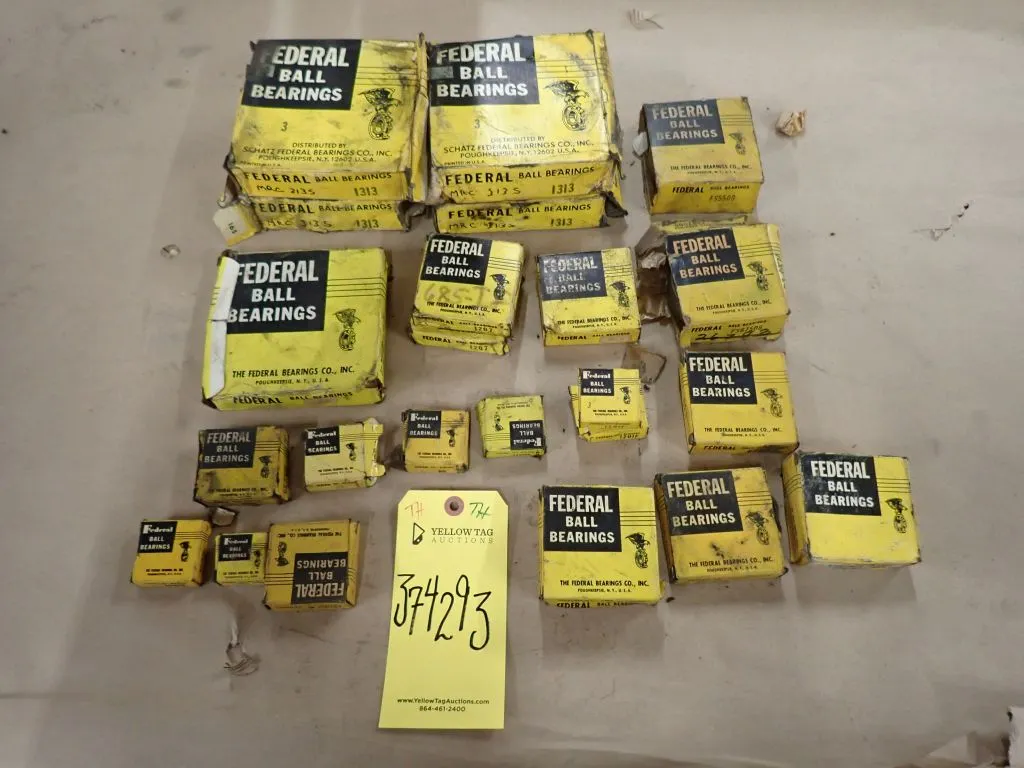 Lot of (24) Federal Bearings
