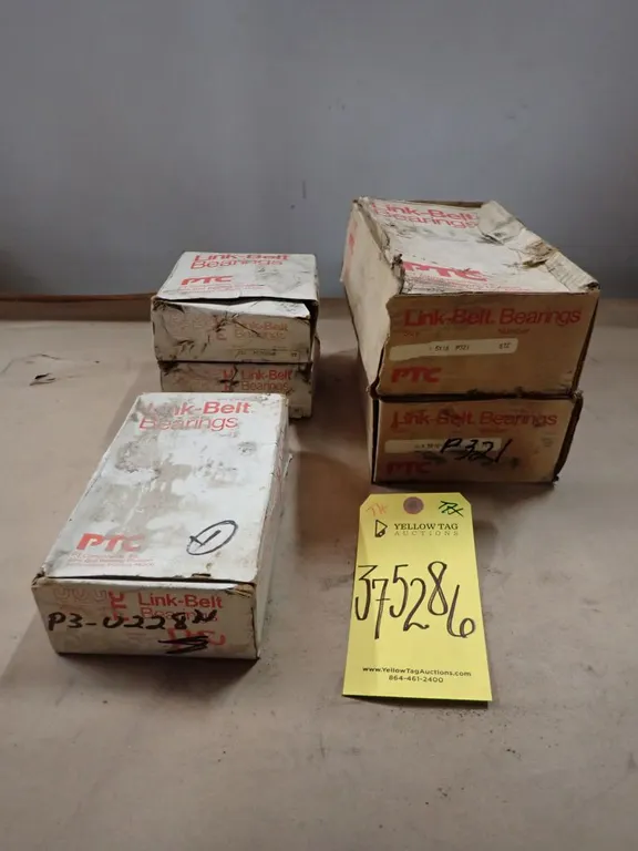 Lot of (5) Link-Belt Bearings