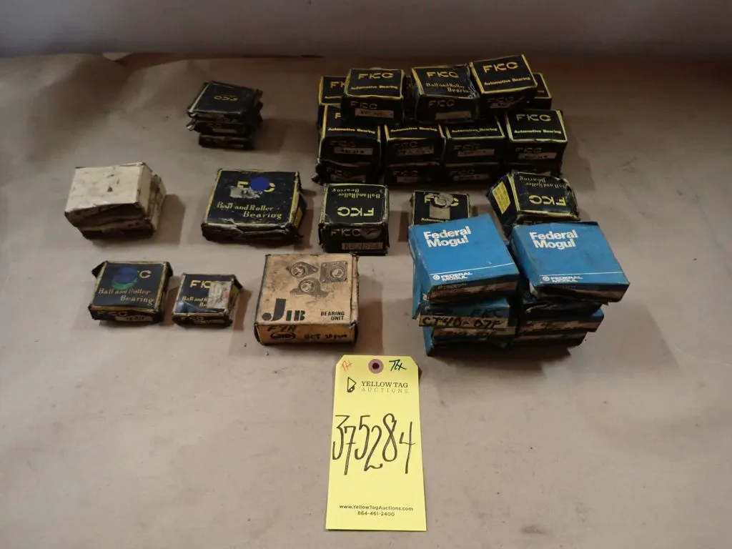 Lot of (39) Assorted Bearings