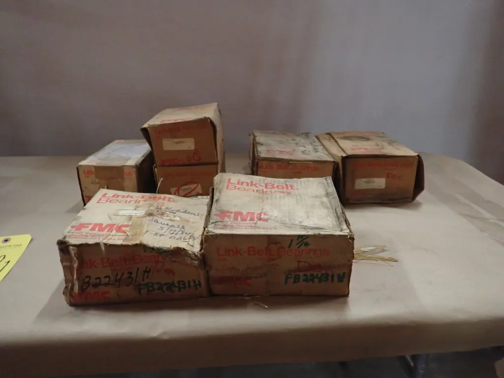 Lot of (7) Link-Belt Bearings
