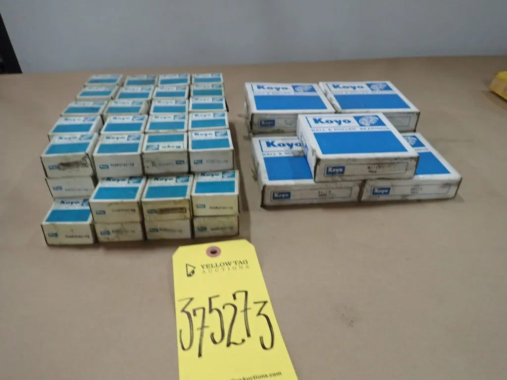 Lot of (74) Koyo Bearings