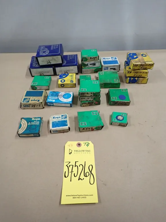 Lot of (24) Koyo Bearings