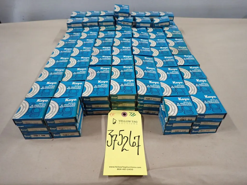 Lot of (215) Koyo Bearings
