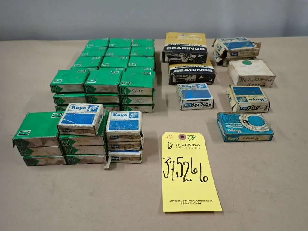 Lot of (52) Koyo Bearings