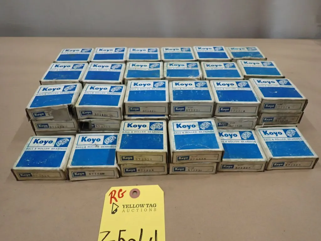 Lot of (62) Koyo Bearings