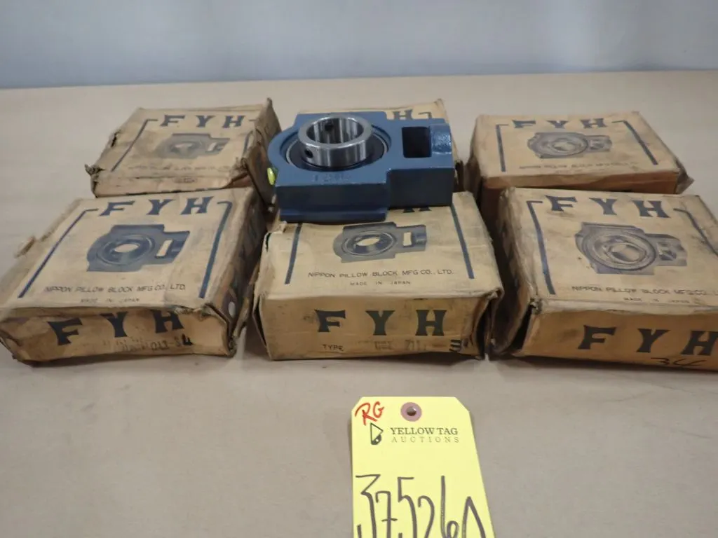 Lot of (7) FYH Bearings